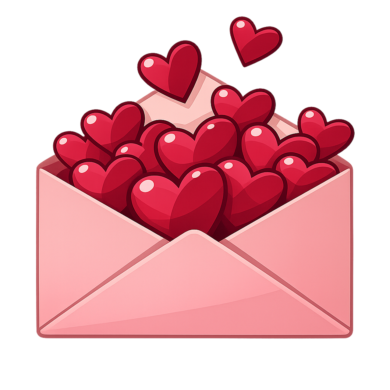 Love letter Envelope Hearts