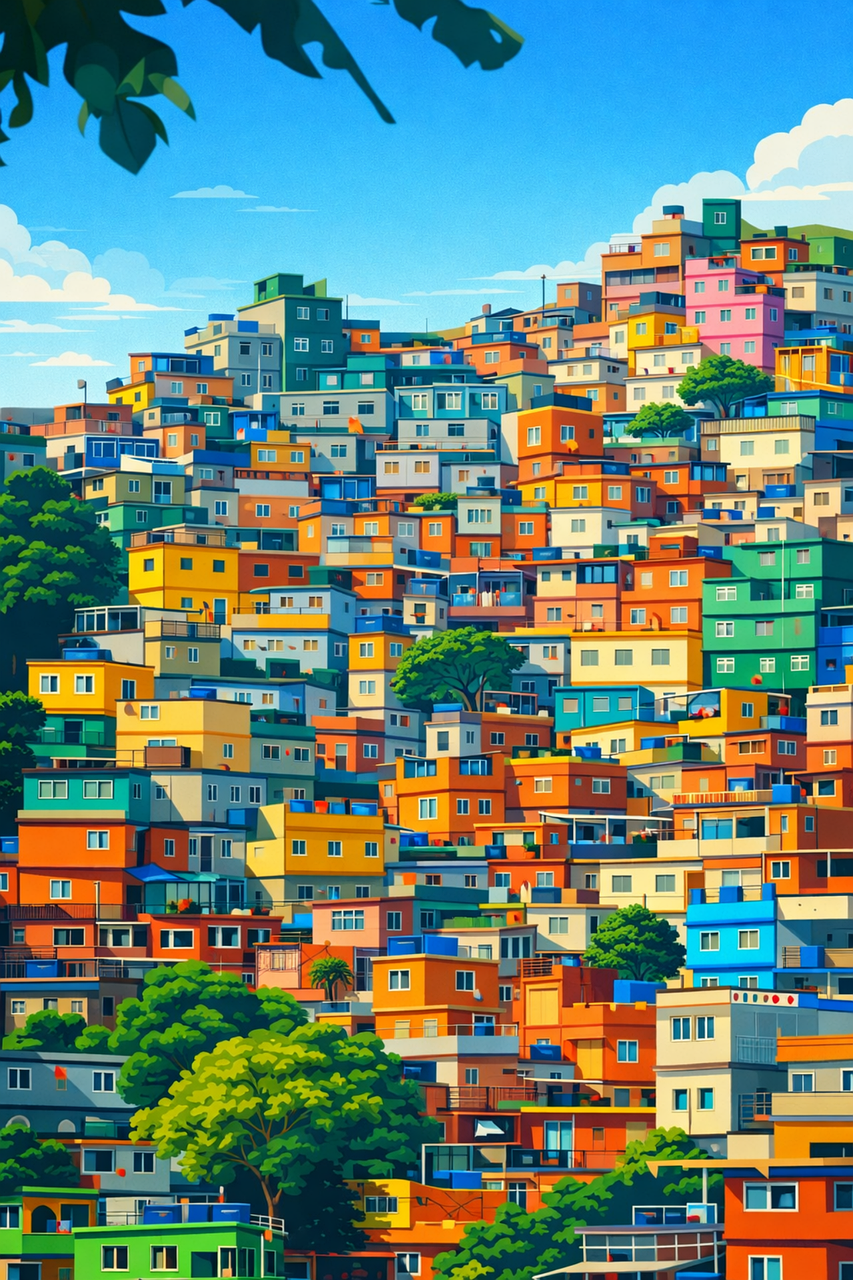 Brazil Brazilian favela Favelas
