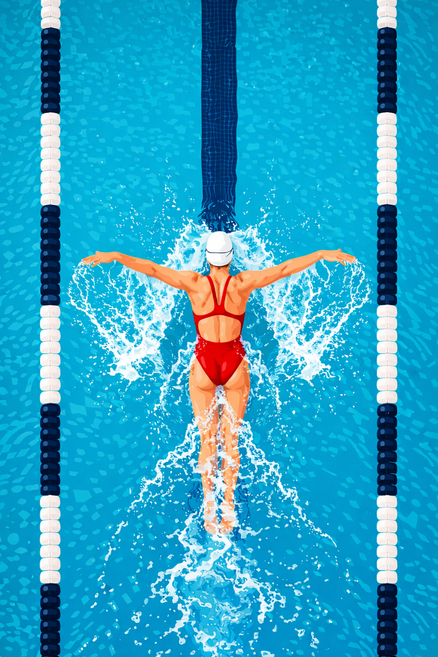 Swimming Swimmer Butterfly stroke