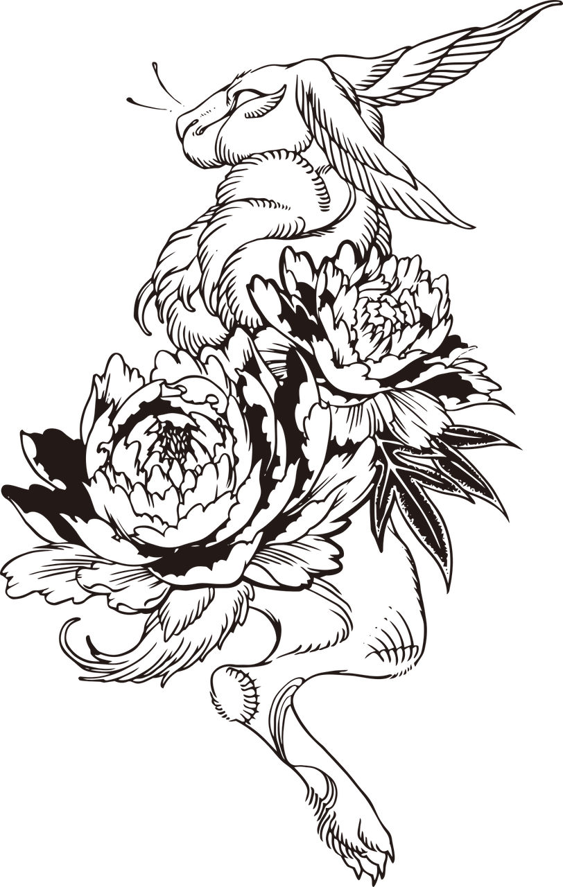 Rabbit Flower wallpaper Flower