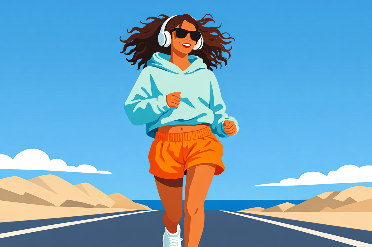 Running Jog Woman