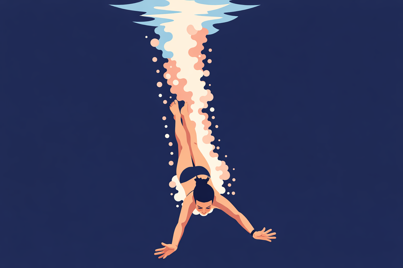 Swimming Swimmer Dive