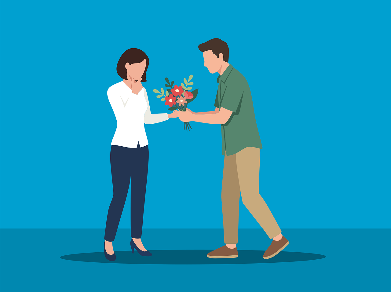Flowers Romance Gift