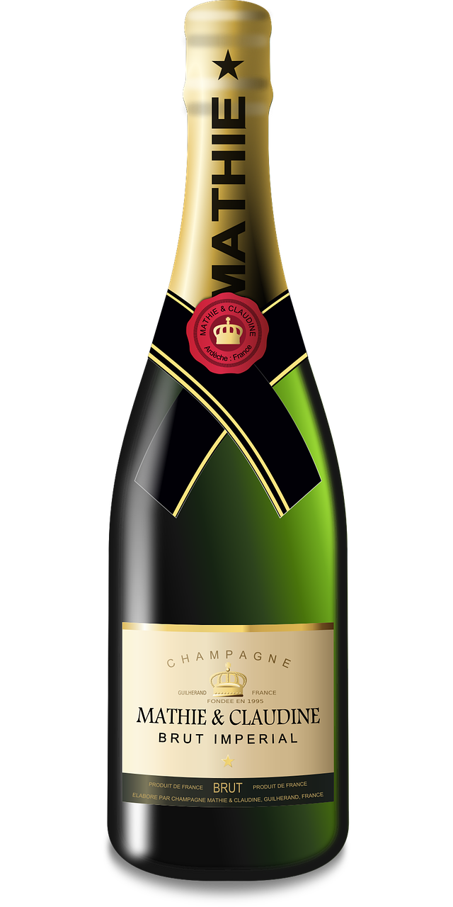 Champagne Drink Bottle