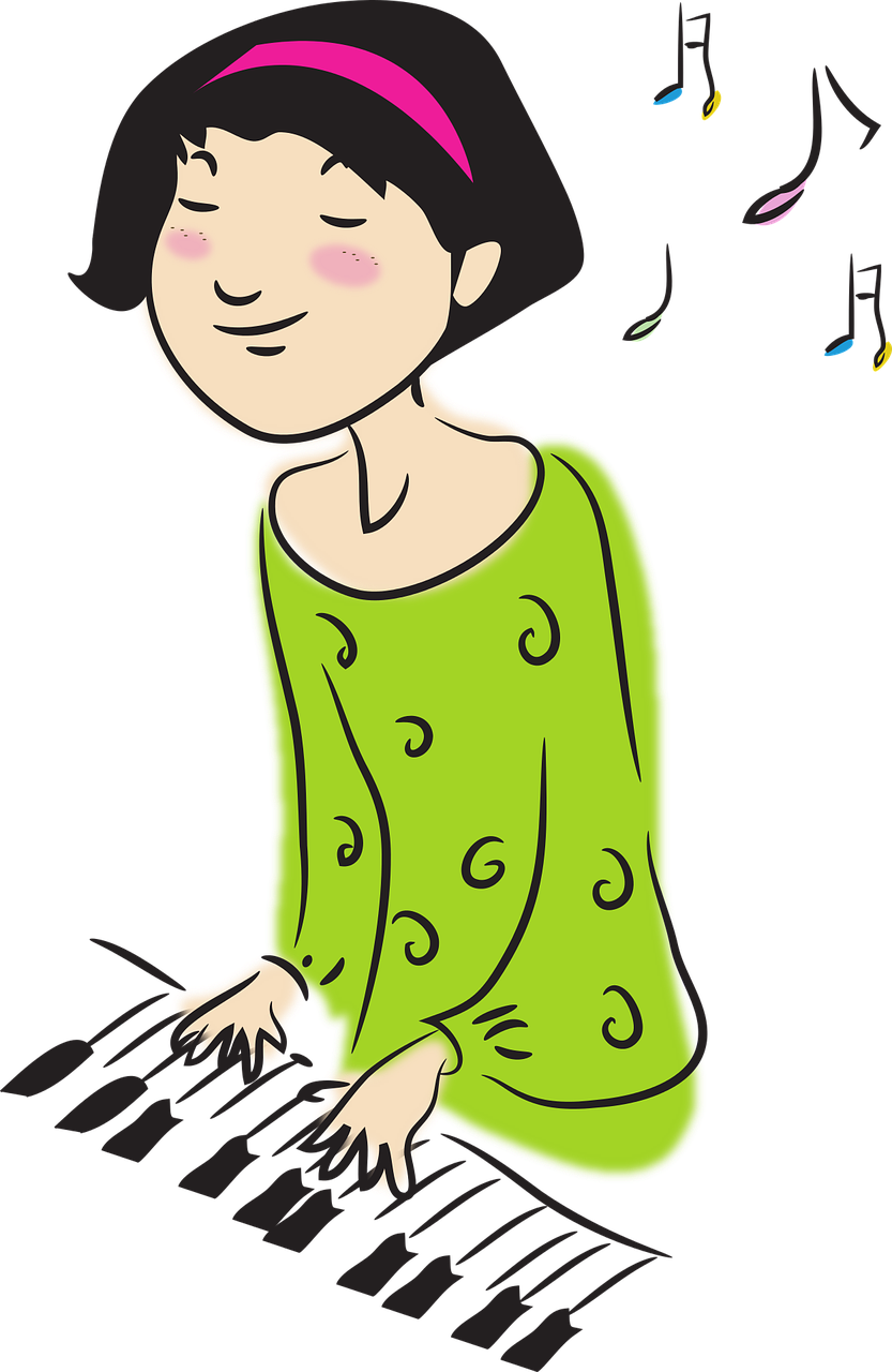 Woman Music Instrument