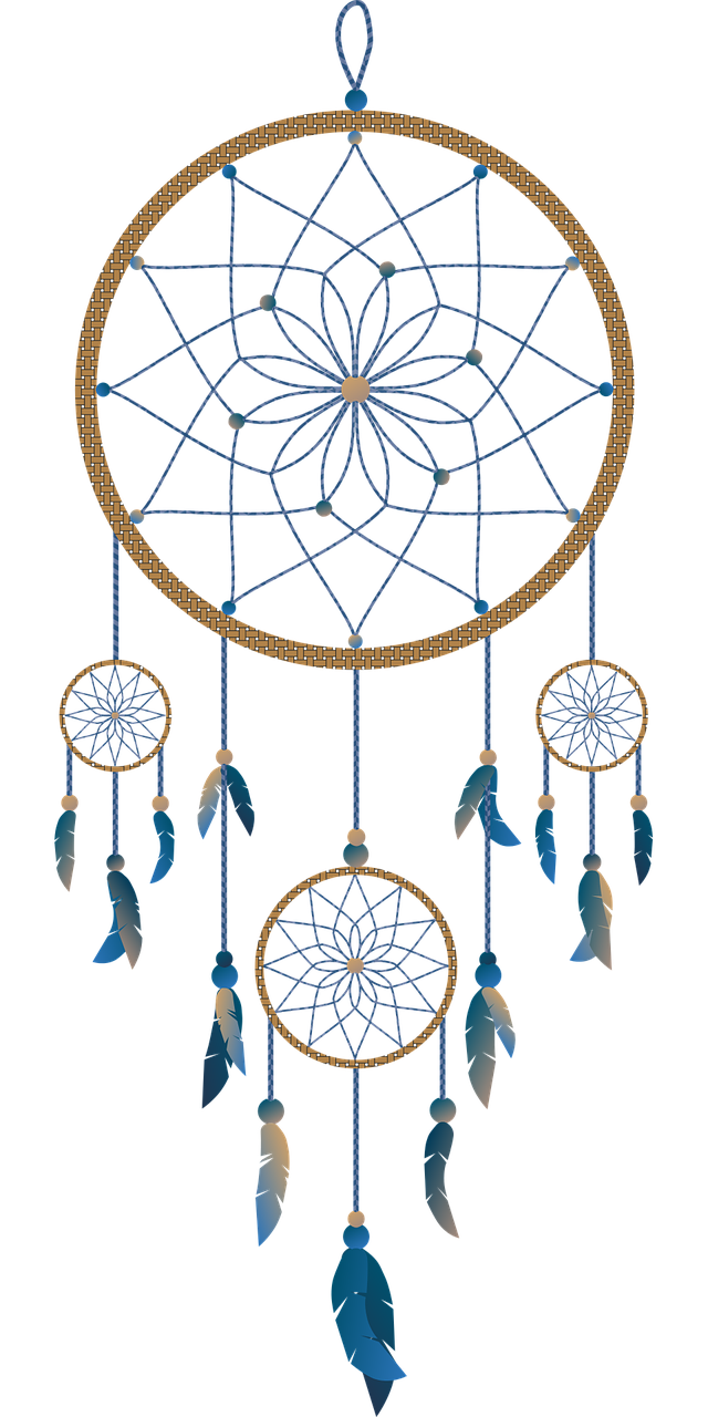 Dream catcher Indians Feather jewelry