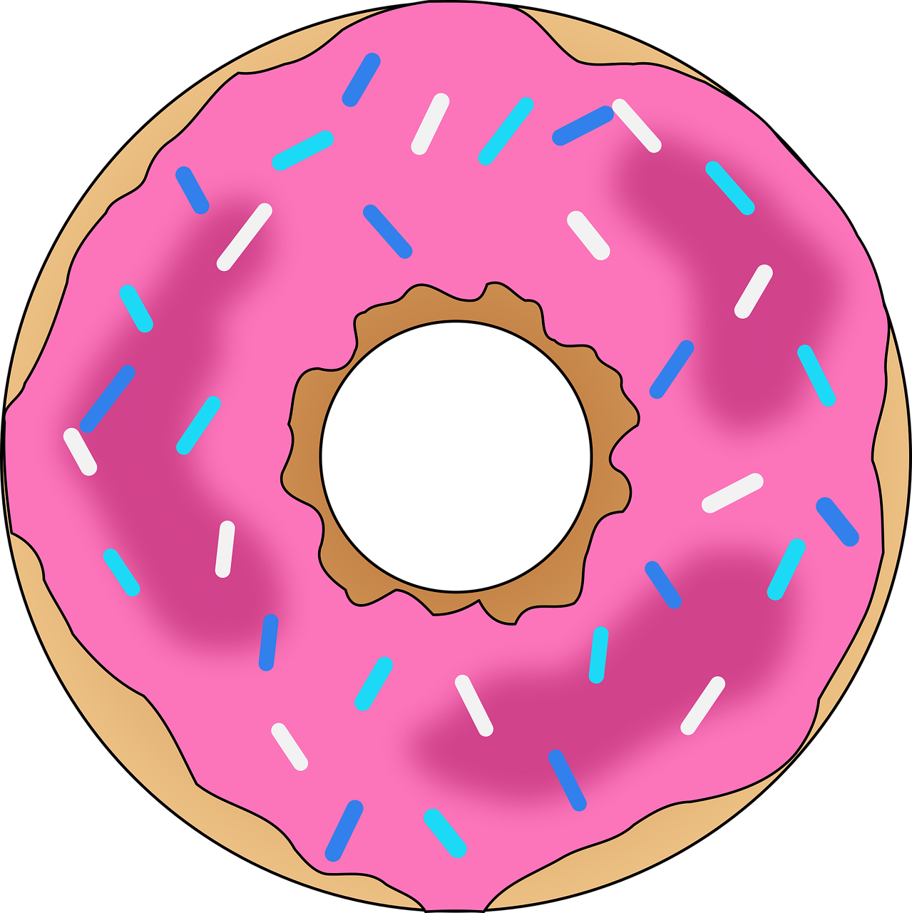 Dessert Donut Pink