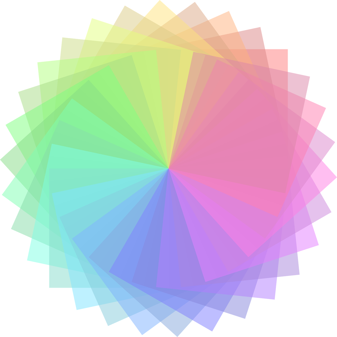 The sun Screen The colors