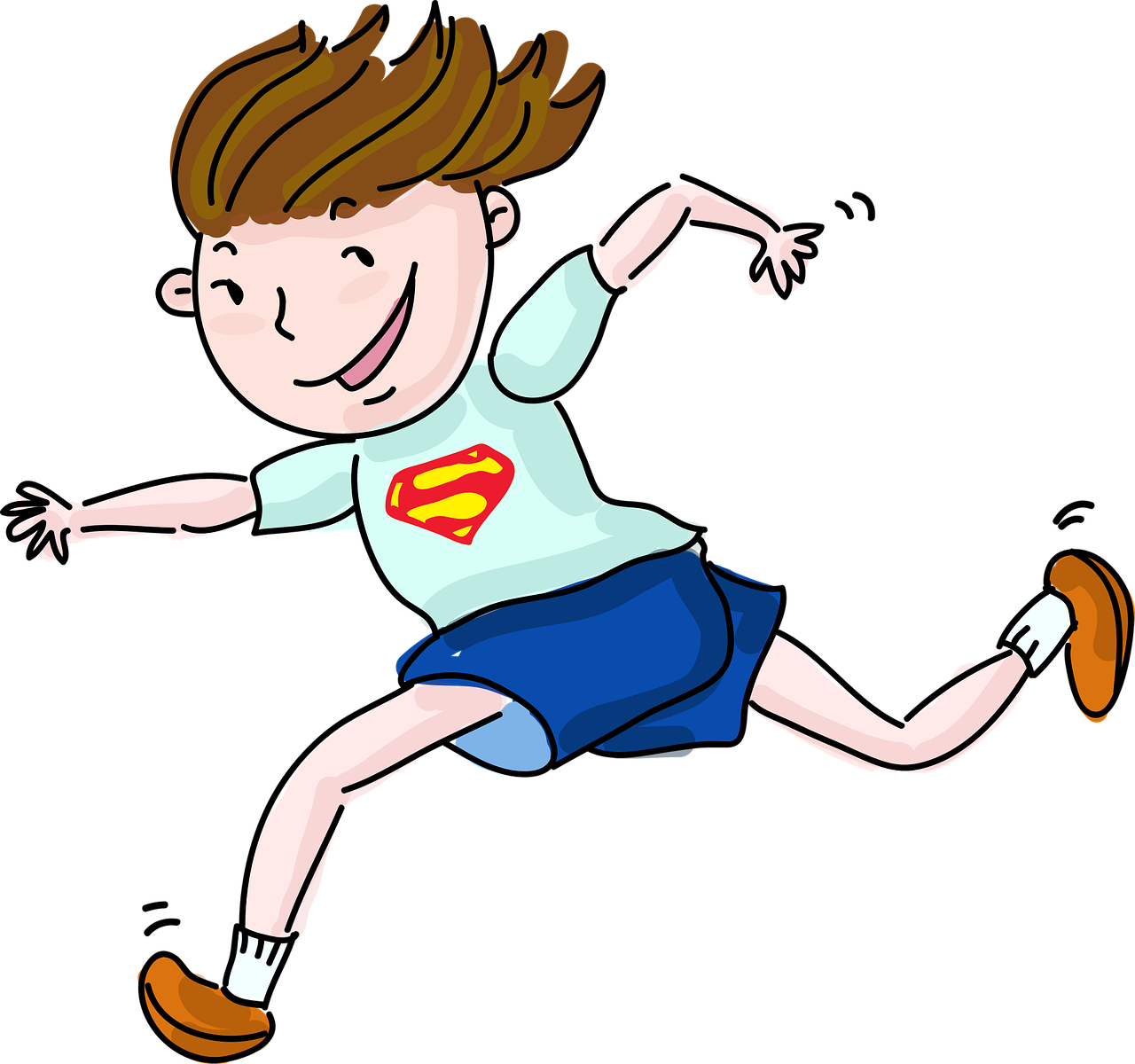 Man Running Exercise