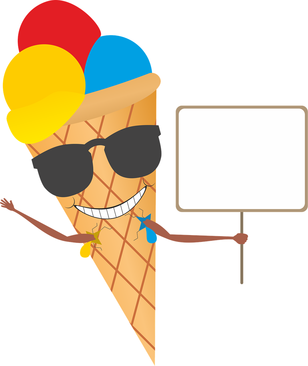 Ice cream Soft ice cream Waffle