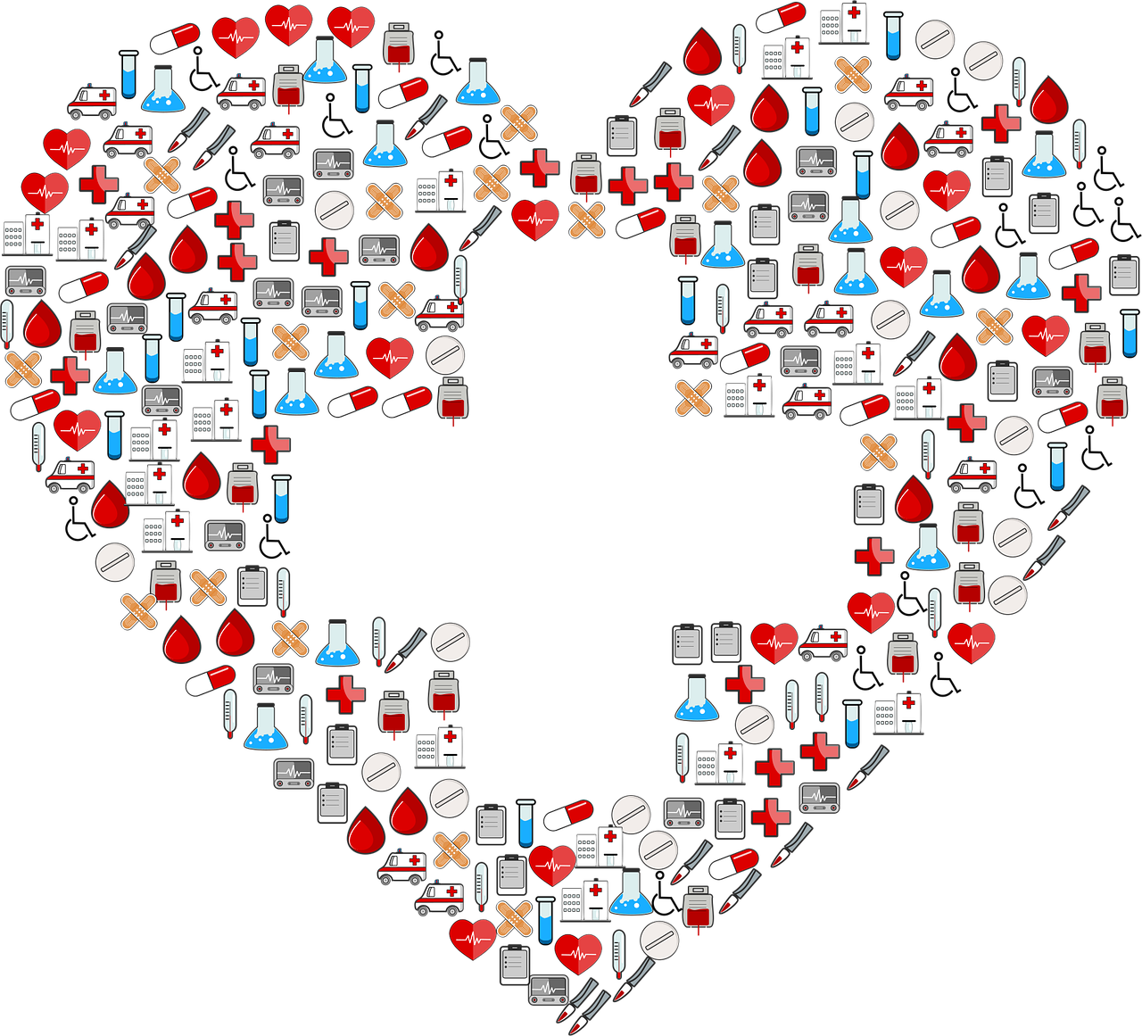 Heart First aid Medical