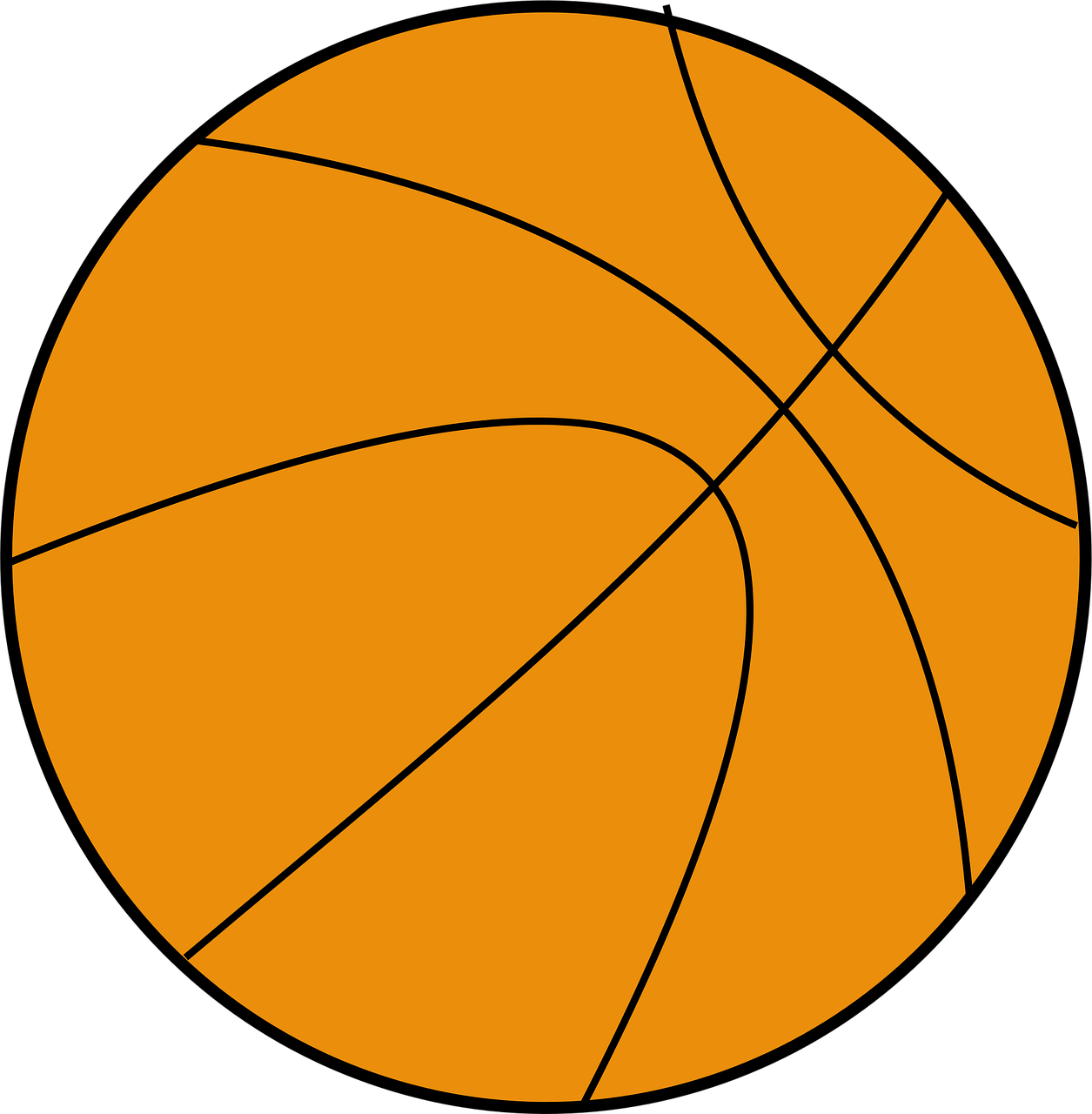 Basketball Ball Orange