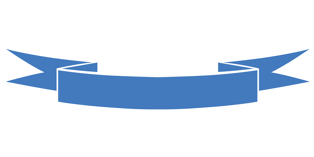 Ribbon Blue Celebration