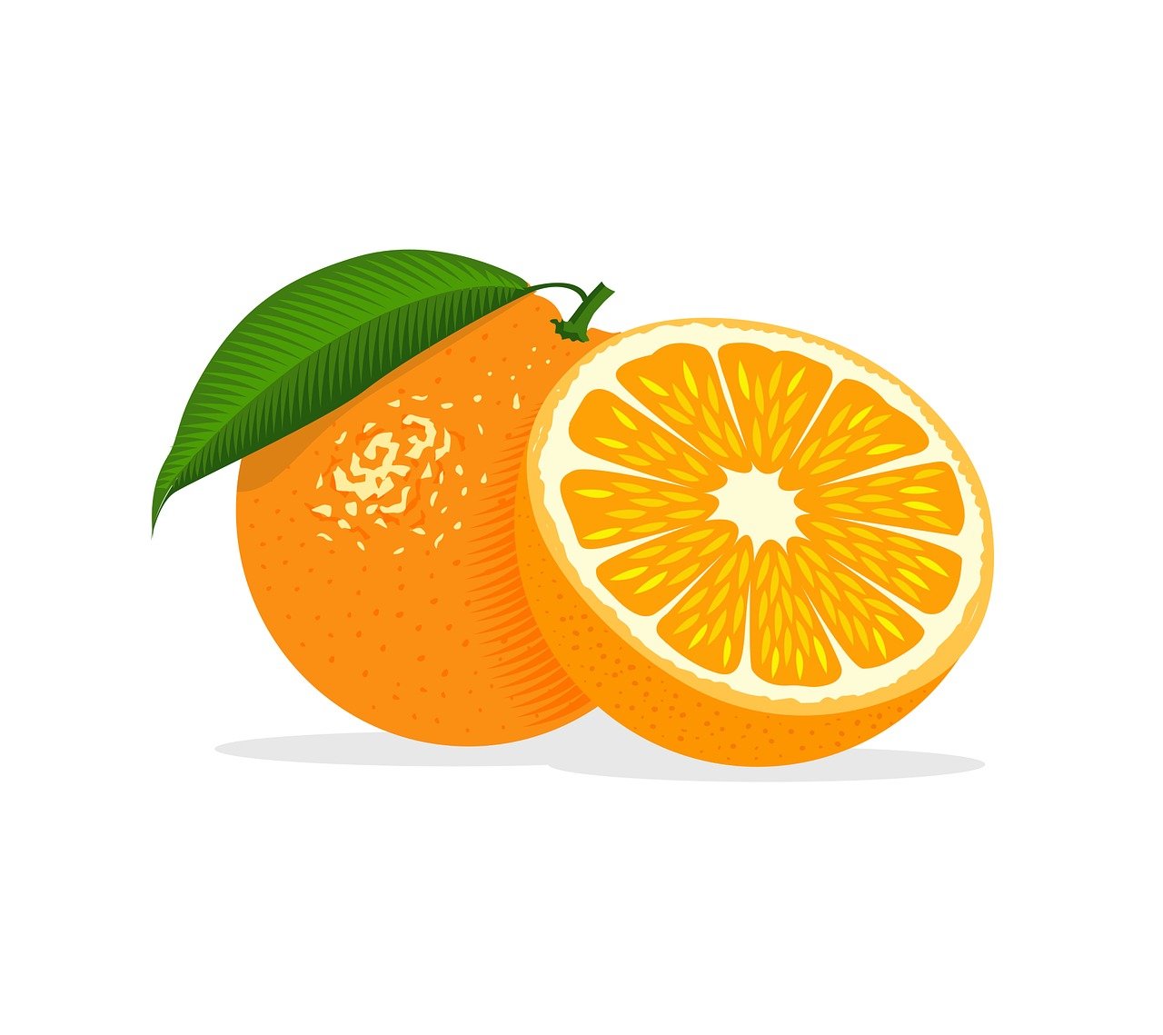 Orange Fruit Food