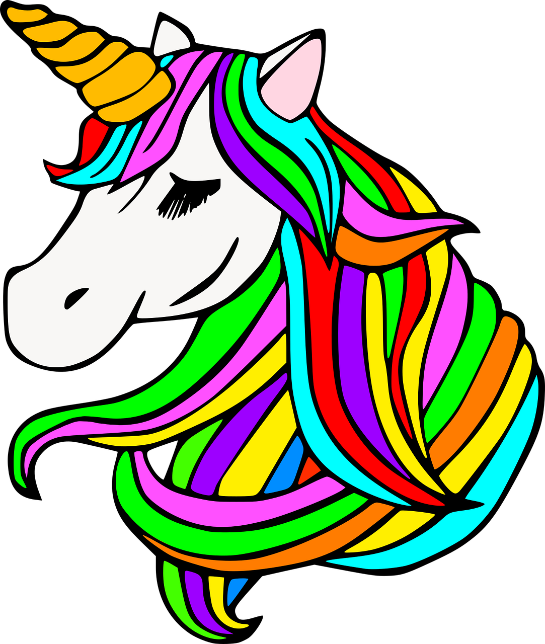 Unicorn Horses Icon