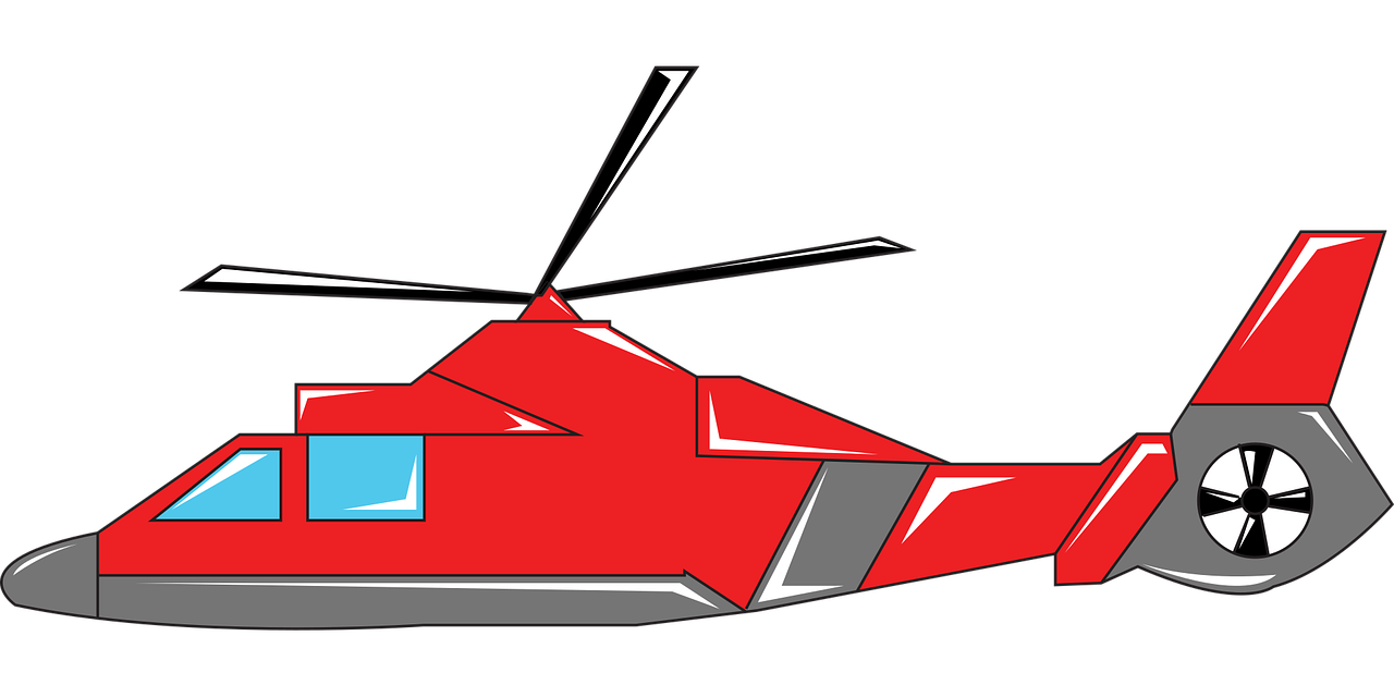 Helicopter Design Red
