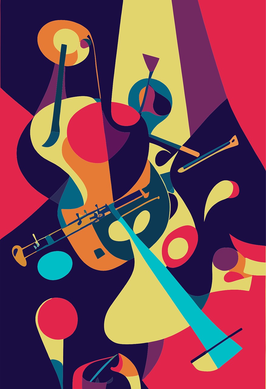 Abstract Jazz Music