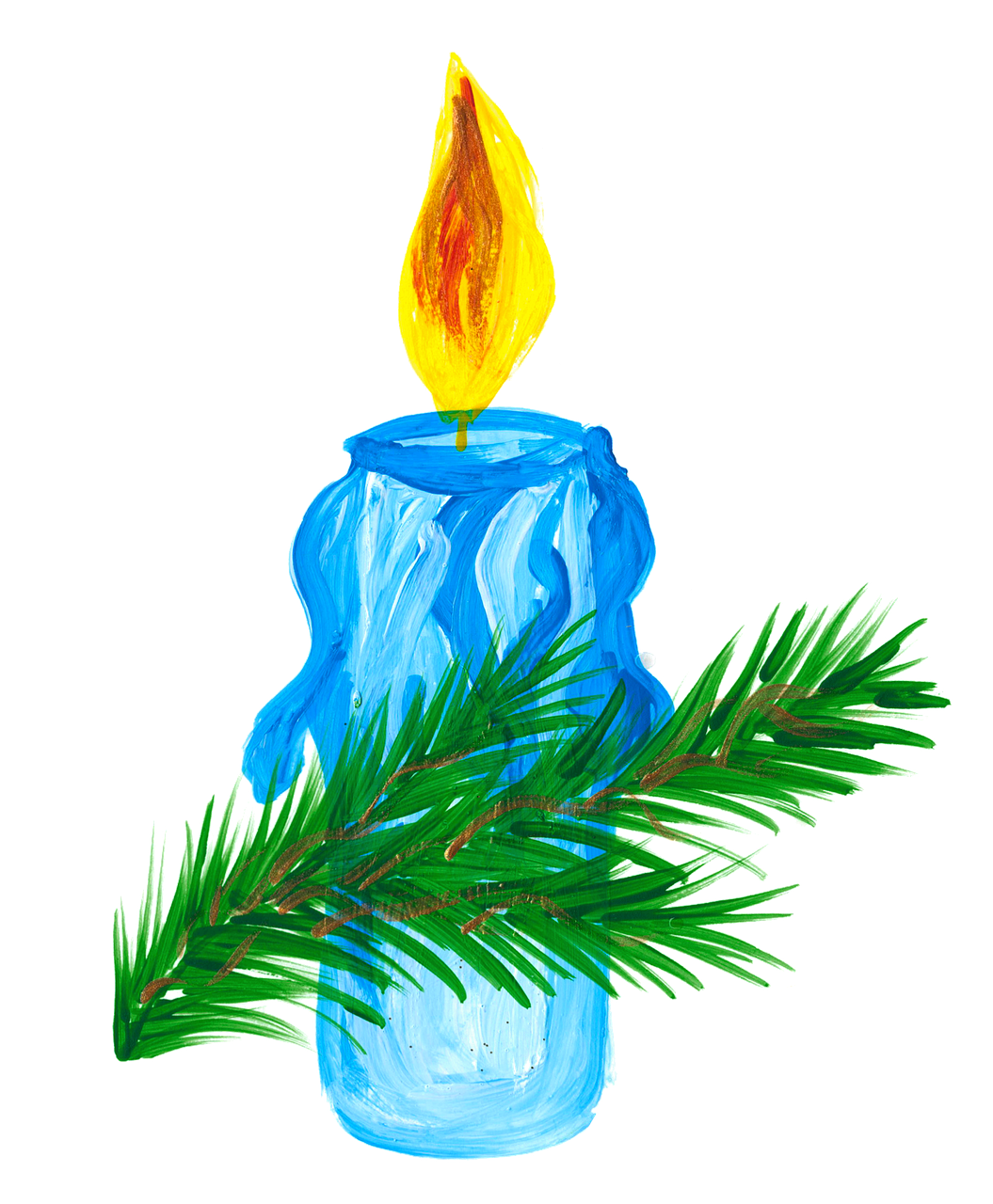 Candle Flame Needles