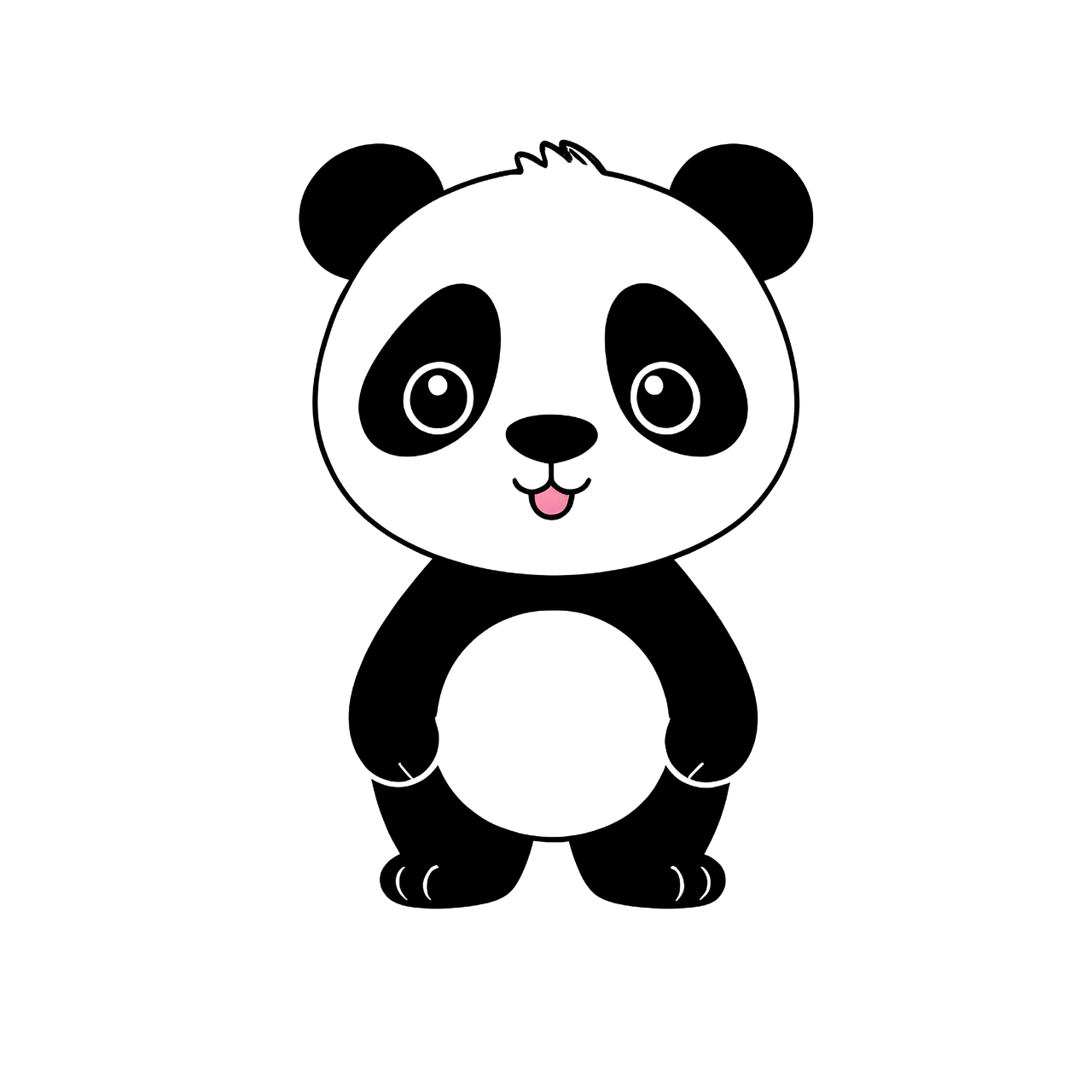 Ai generated Panda Animal